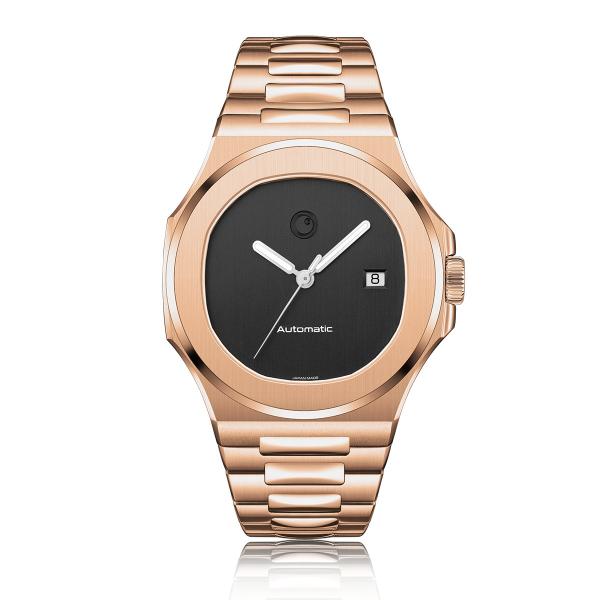 受注生産 腕時計 機械式 自動巻き サファイアガラス スケルトン メカニカル メンズ 40代 ケース...