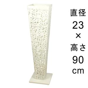 LEAD STYLE 柄抜アイアンスタンド 角形90 ブラック LAF-090BK フラワー