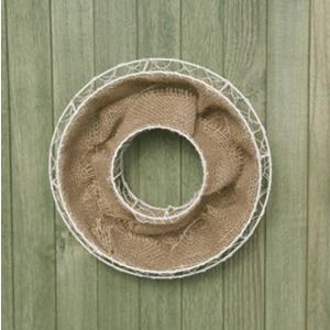 リース メッシュプランター ラウンド 丸 30cm S字フック付