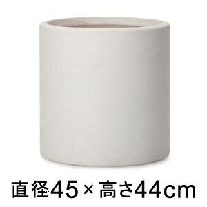 大型 おしゃれ 植木鉢 イタ コニックプランター ホワイト 50cm 55L