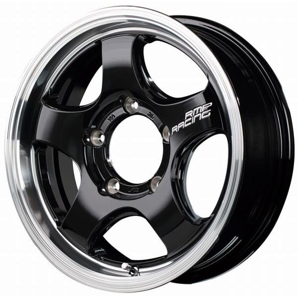 RMP RACING R05-HC 16x5.5+20 5H139.7 ブラック/リムポリッシュ ジ...