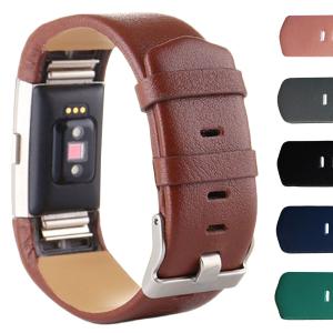 Fitbit Charge2 対応 バンド交換用 ベルト レザー