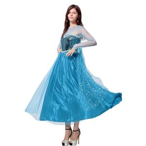 エルサ ドレス 大人用 コスプレ レディース ...の詳細画像2