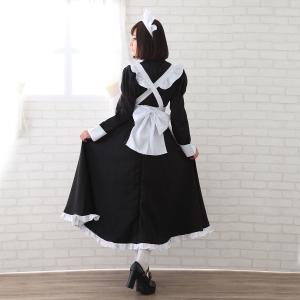 メイド服 コスプレ 長袖 ロング クラシック ...の詳細画像4