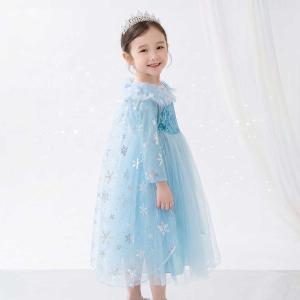 エルサ ドレス キッズ 子供 衣装 ワンピース...の詳細画像3