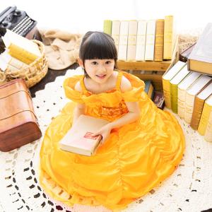 ベル ドレス 子供 キッズ 衣装 コスプレ 美...の詳細画像3