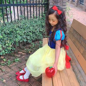 白雪姫 ドレス 子供 コスプレ 衣装 女の子 ...の詳細画像4