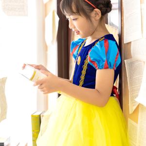 白雪姫 ドレス 子供 コスプレ 衣装 女の子 ...の詳細画像5