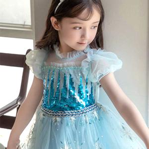 エルサ ドレス 子供 キッズ 高品質 雪の女王...の詳細画像3