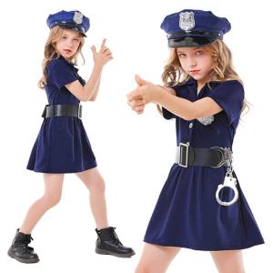 【本格7点フルセット】 ポリス コスプレ 子供...の詳細画像2