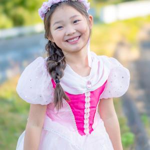 オーロラ姫 ドレス キッズ 眠れる森の美女 コ...の詳細画像3
