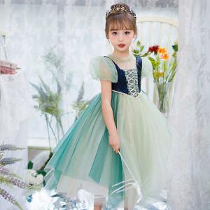 アナ 戴冠式 ドレス 子供 高品質 雪の女王 ...の詳細画像3