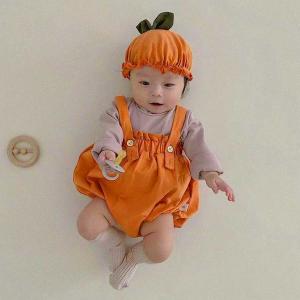 ハロウィン 衣装 ベビー かぼちゃ ロンパース...の詳細画像1