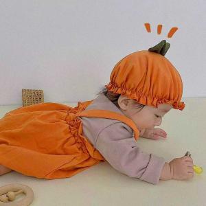 ハロウィン 衣装 ベビー かぼちゃ ロンパース...の詳細画像3