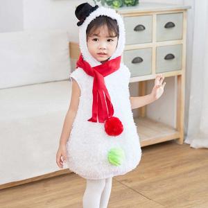 クリスマス コスプレ キッズ 雪だるま 仮装 ...の詳細画像1