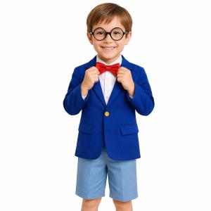 【6点フルセット】ハロウィン 衣装 子供 名探...の詳細画像1