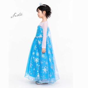 【送料無料】 プリンセス ドレス エルサ 子供...の詳細画像2