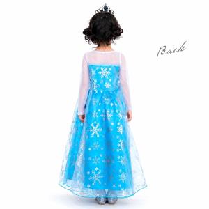 【送料無料】 プリンセス ドレス エルサ 子供...の詳細画像3