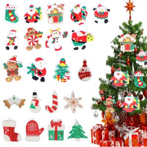 クリスマス 飾り クリスマスツリー オーナメント サンタクロース 雑貨 ツリー 飾り付け インテリア 装飾 21点セット｜goovice