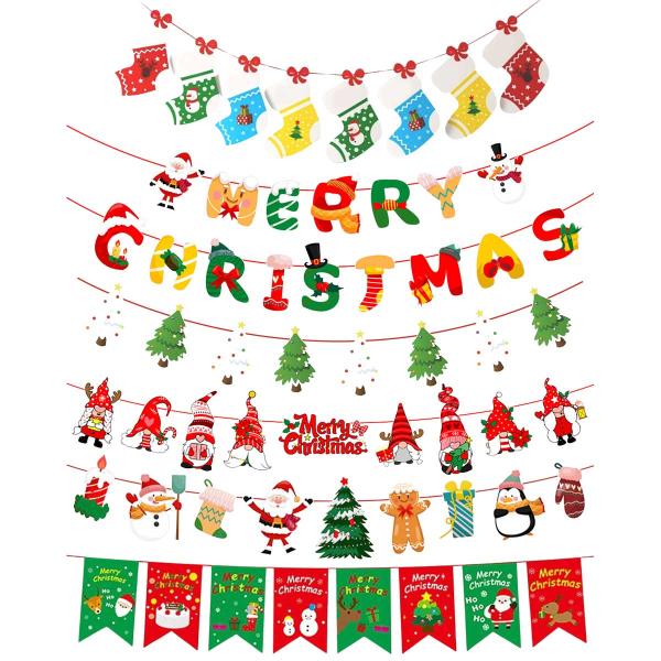 クリスマス ガーランド 飾り セット 室内 メリークリスマス 飾り付け インテリア 装飾