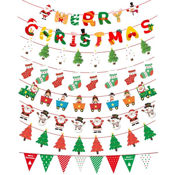 クリスマス ガーランド 飾り セット 室内 メリークリスマス 飾り付け インテリア 装飾