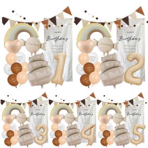 誕生日 飾り付け バルーン タペストリー セット バースデー 風船 飾り 男の子 女の子 部屋 飾り 装飾
