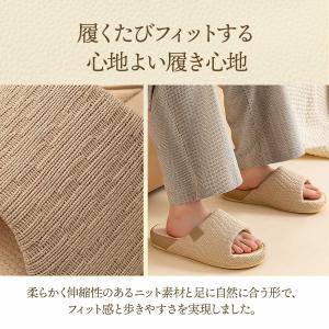 スリッパ 室内 洗える ルームスリッパ レディ...の詳細画像3