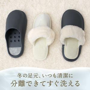 スリッパ 室内 暖かい 男女兼用 冬用スリッパ...の詳細画像1