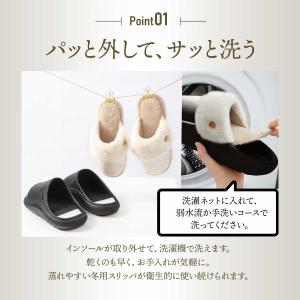 スリッパ 室内 暖かい 男女兼用 冬用スリッパ...の詳細画像2