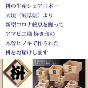 升 枡 ます マス 8勺 10個 アマビエ ア...の詳細画像4
