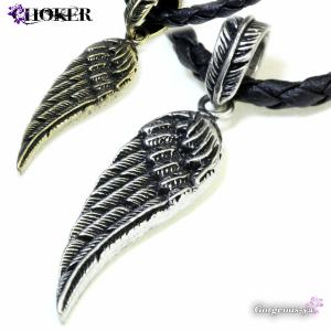 チョーカー メンズ ウィング つばさ 翼 チョーカーネックレス