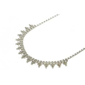 ネックレス necklace レディース ネックレス チェーン ネックレス スワロフスキー ネックレス 結婚式 シルバー｜gorgeous-ya