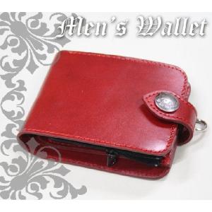 本革レザー財布 二つ折り　革レザー　皮革 札入れ　小銭入れ wallet w044｜gorgeous-ya