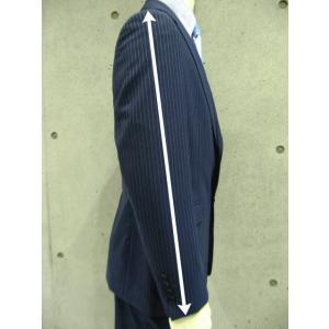 上着の袖丈直し　袖丈詰め 1cmまで 当店のスーツと一緒にご注文ください 【代金引換決済不可】【お直...