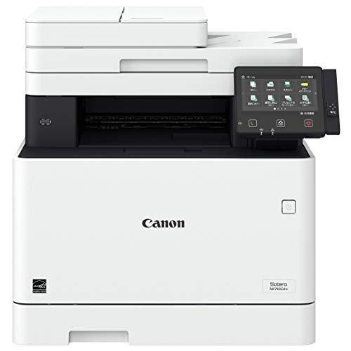 Canon レーザープリンター A4カラー複合機 Satera MF743Cdw(27PPM/自動両...