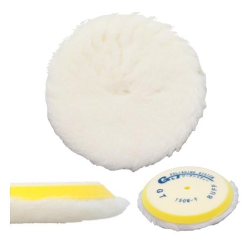 G&amp;T W用GTウールバフ 150W-F 150φ 毛丈２２ｍｍ １枚/ダブルアクションポリッシャー...