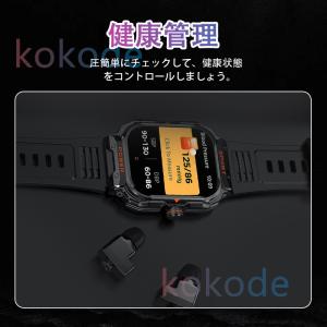 2024新登場 スマートウォッチ 日本製センサ...の詳細画像5