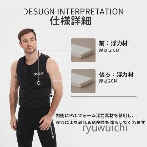 ライフジャケット フローティングベスト 男女 ...の詳細画像2
