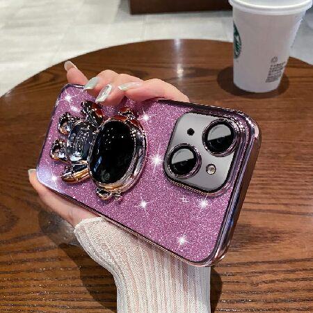Spevert for iPhone 15 Plus Case Luxury Glitter Cas...