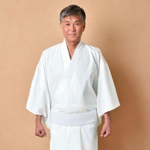 撥水白衣 はくえ びゃくえ 法衣 行衣 メンズ 男性用 春夏用 日本製 洗える [綿撥水白衣 (S-3L)] 母の日 送料無料｜gosaido