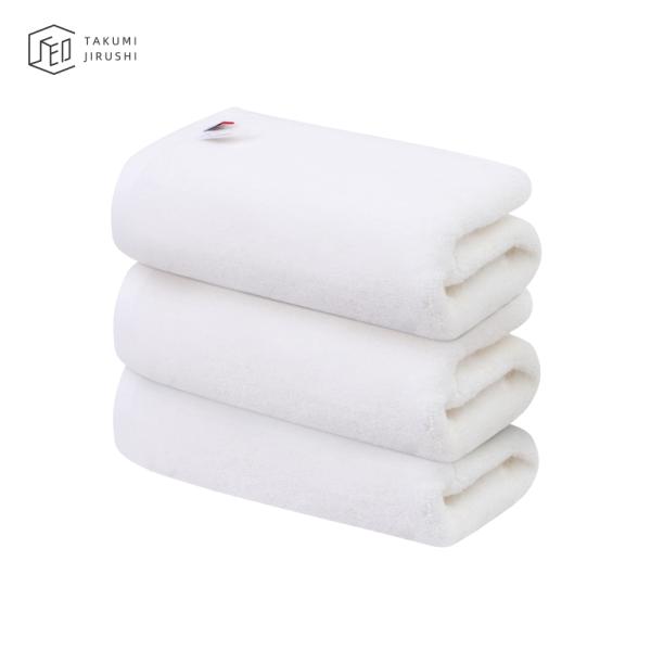 TAKUMI JIRUSHI 今治産タオル日本製 フェイスタオル (全7色) コットン100％ 38...