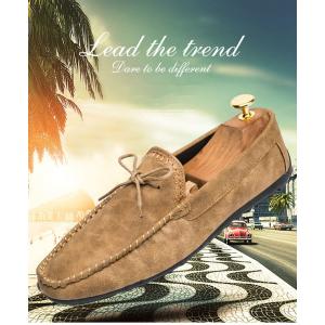 モカシン シューズ メンズ 靴 モカシン ローファーフェイシューズ