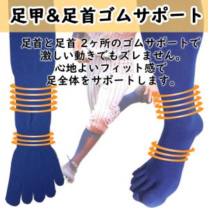 五本指 ソックス 5本指 靴下 メンズ ロング...の詳細画像5