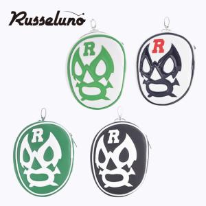 RUSSELUNO ラッセルノ PLUCHA GOLF POUCH / マスクマン ゴルフポーチ  ルチャ マスクマン ゴルフ スポーツ 雑貨 ボール入れ ラウンド 正規品 FREE RS-0002831｜GOSSIP