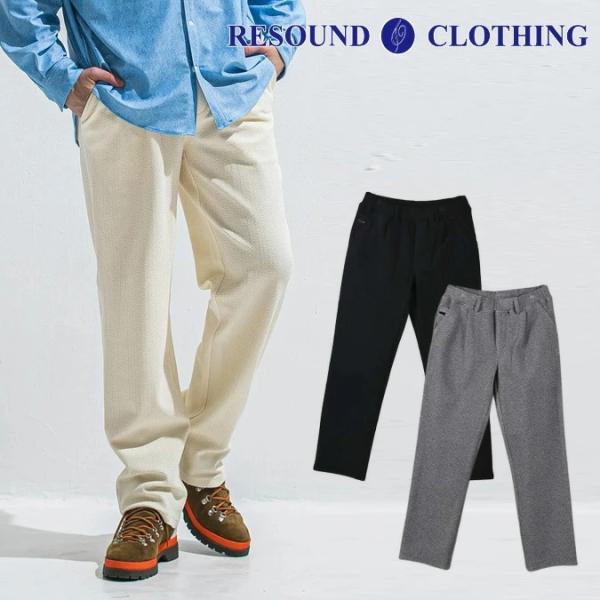 【40TH】RESOUND CLOTHING リサウンド クロージング SEMI WIDE TUCK...
