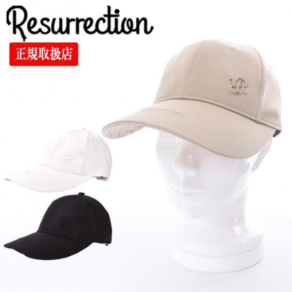 【26SS】Resurrection レザレクション WIDE BRIM CAP / ブランドロゴ刺...