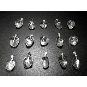 天然水晶 クリスタルクォーツ ペンダント メー...の詳細画像1