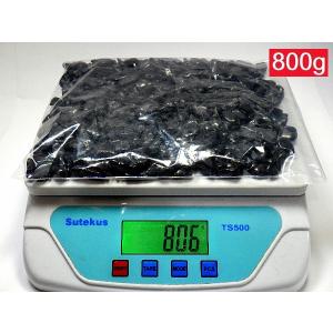 ブラックトルマリン 800gパック 5〜10ミ...の詳細画像2