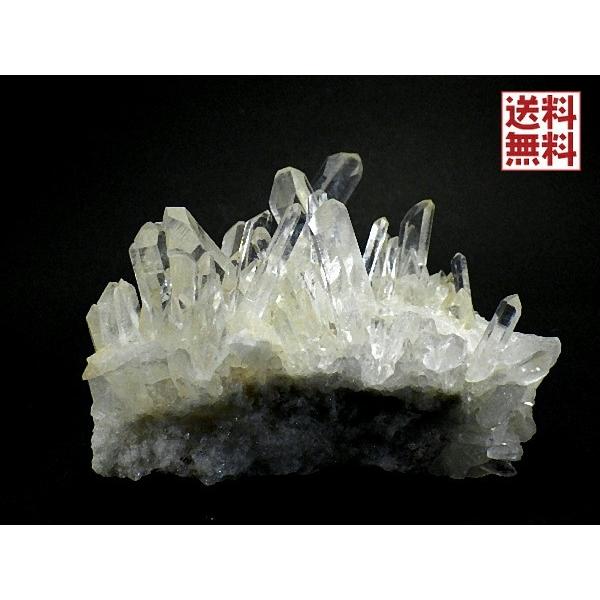 天然水晶 クラスター クリスタルクォーツ 石英 原石 高品質 Crystal Quartz アーカン...