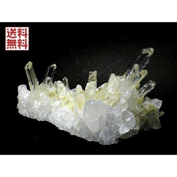 天然水晶 クラスター クリスタルクォーツ 石英 原石 高品質 Crystal Quartz アーカン...